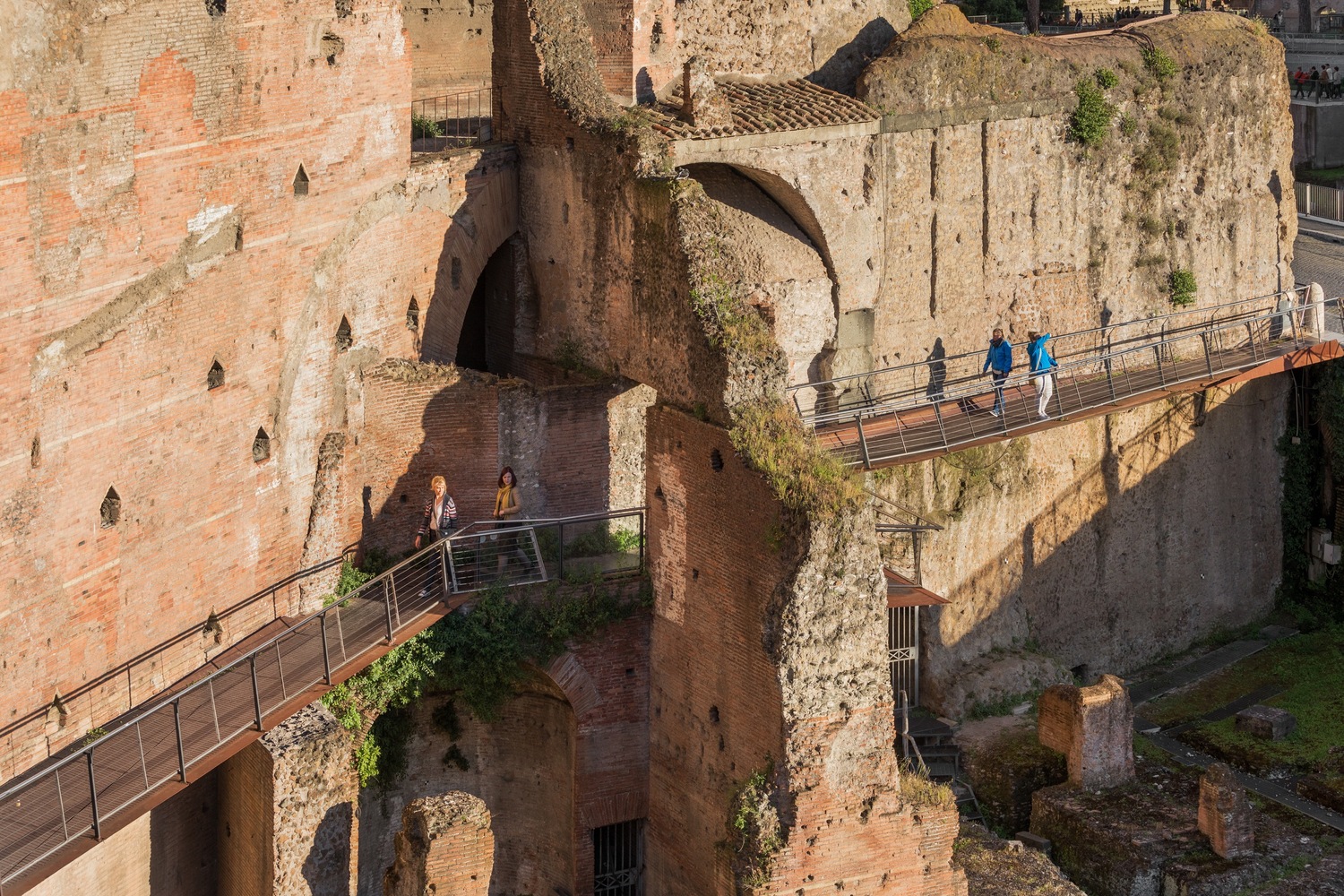 罗马 Trajan 市场古商铺修复-10