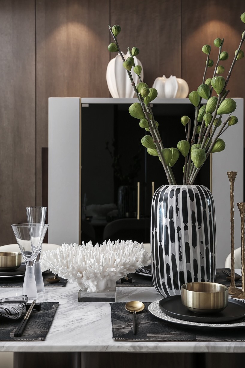 山西太原远大凤玺湾样板间——摩登东方风格-1