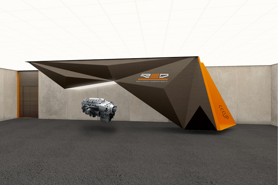 红飞机总部 | 现代工业风设计-11