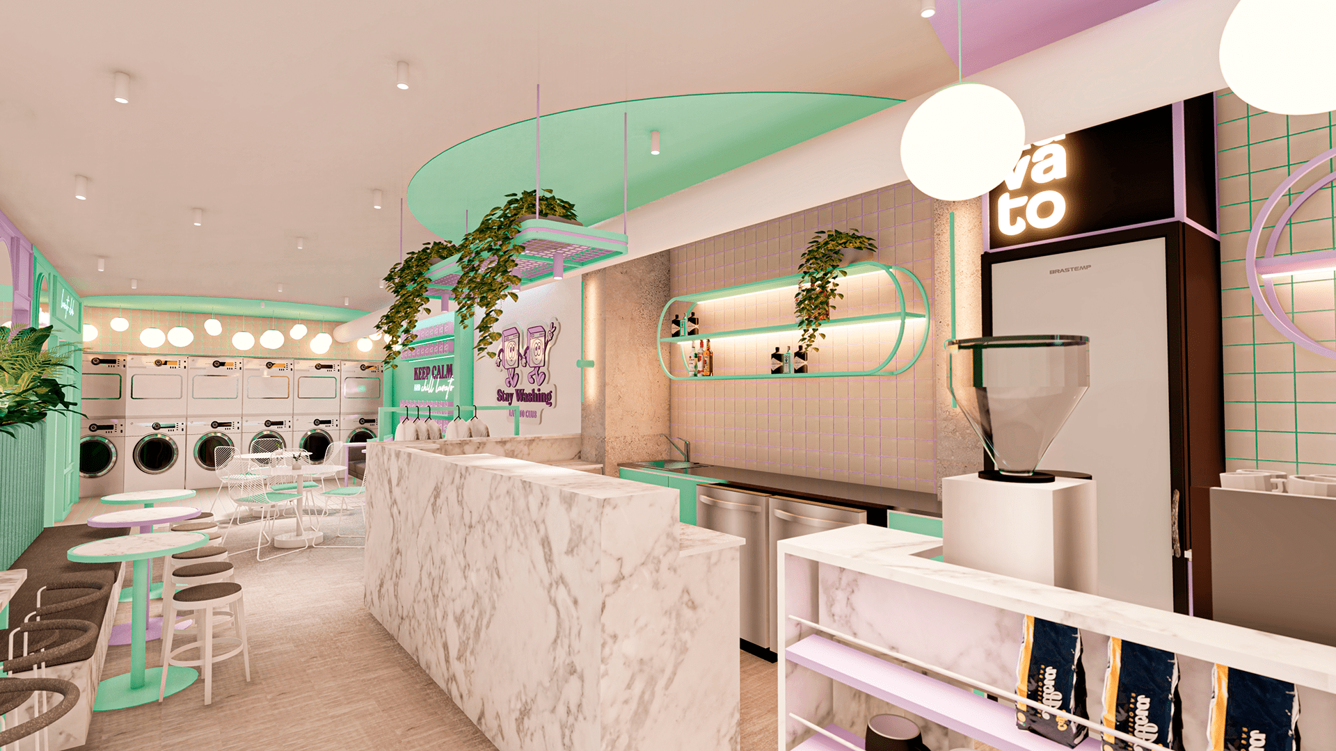 Lavato Laundry 室内设计丨Interiorismo-12