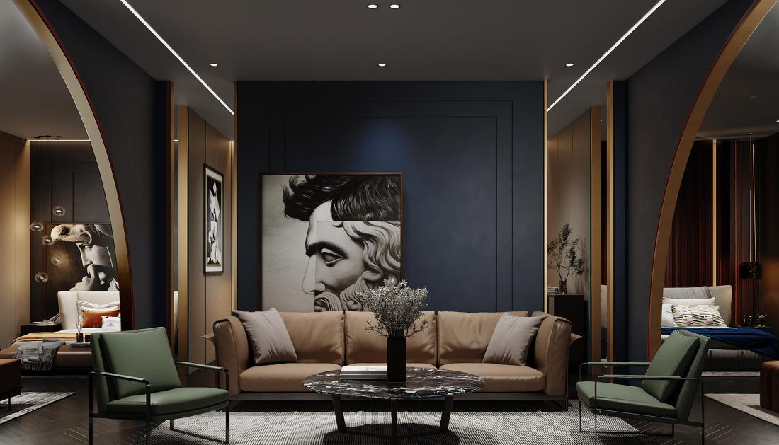 欧意家居展厅·现代简约风格展示空间-16