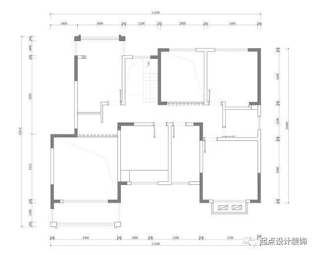 200㎡顶层复式——新中式风格《湖南茶陵》-7