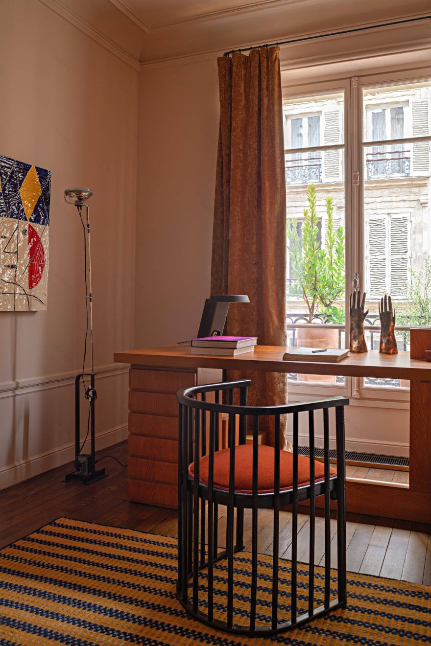 巴黎公寓的现代改造 | Rodolphe Parente 的巧妙设计-24