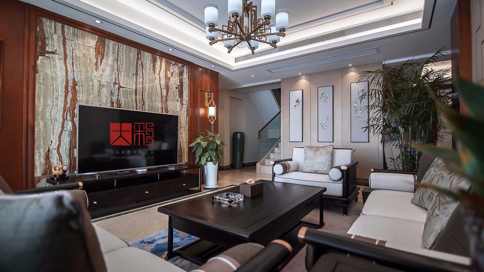 御景豪庭新中式住宅-9