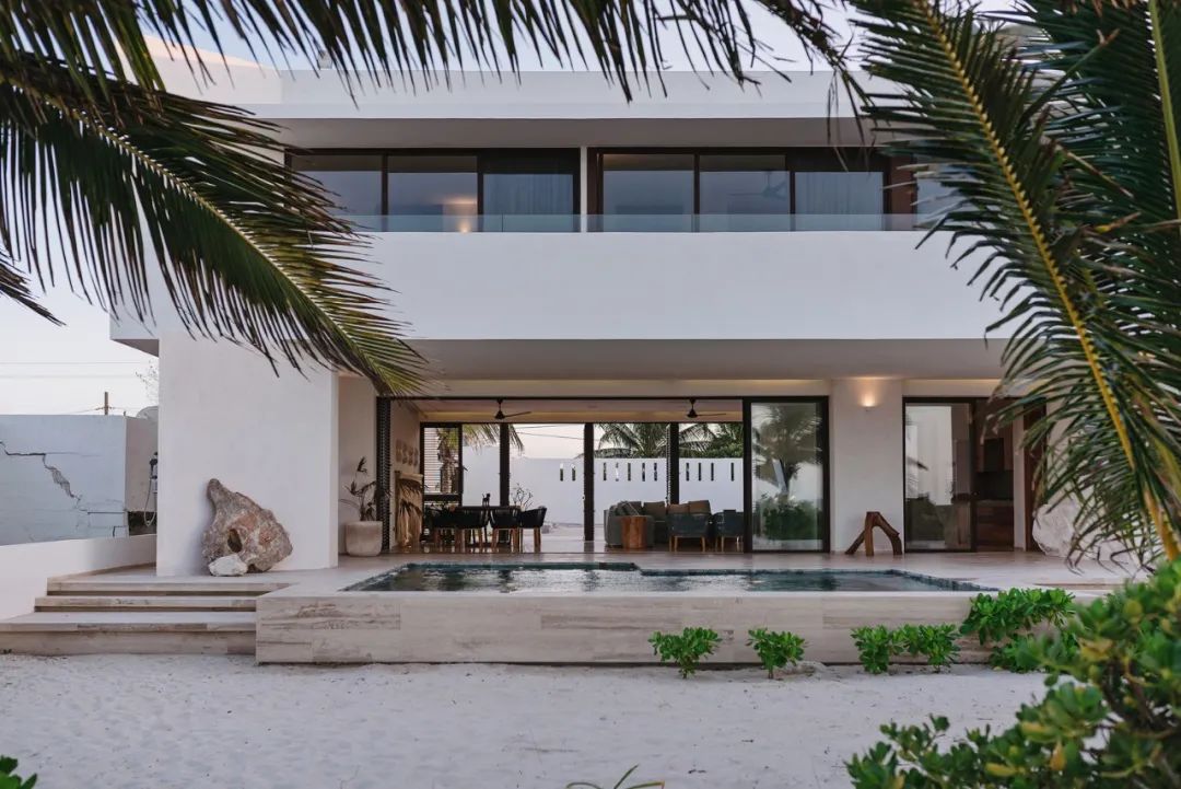 尤卡坦半岛 463 平米海滨别墅设计-24