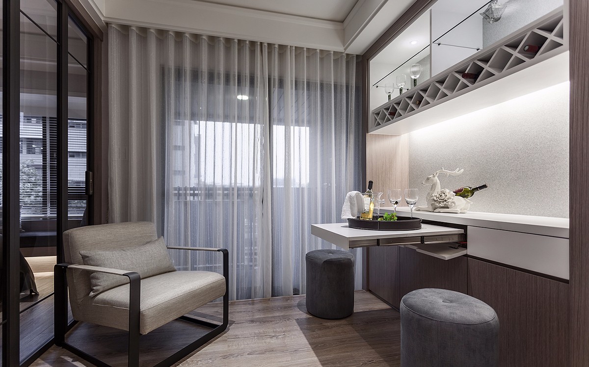 北欧简约公寓  得比空间设计-4