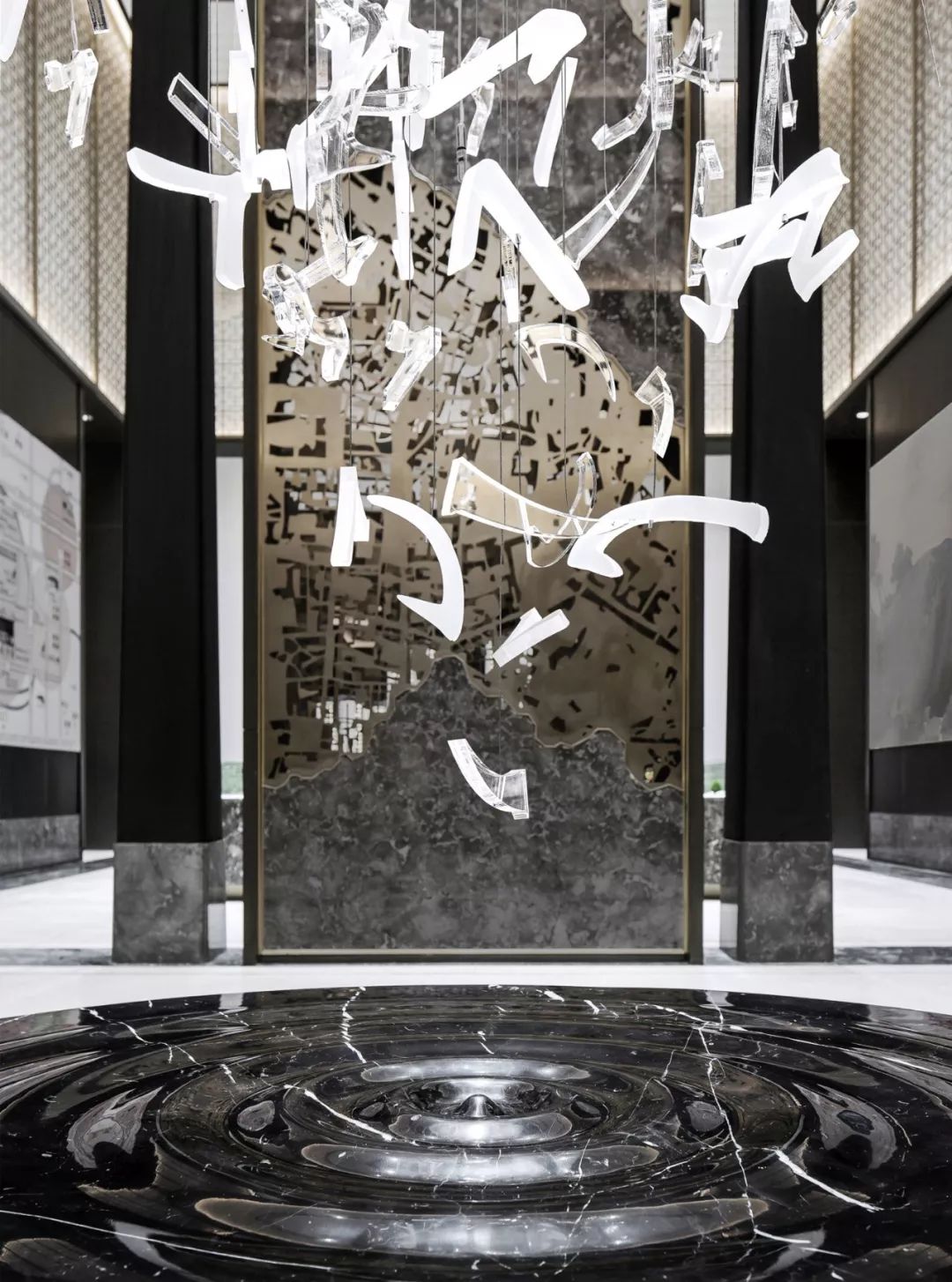 国画书法元素，定义底蕴深厚的地产空间  零次方空间设计新作-5