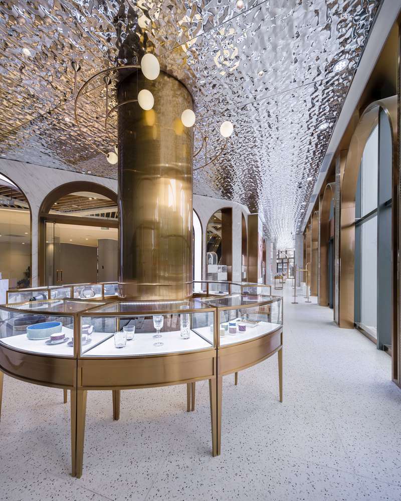 宁波绿地钻石馆——精致拱门元素打造独特视觉体验-5