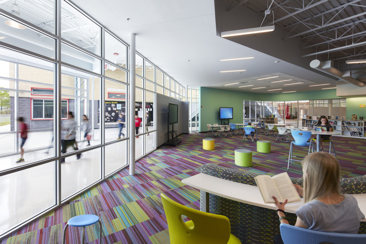 阿什维尔中学新校园-11