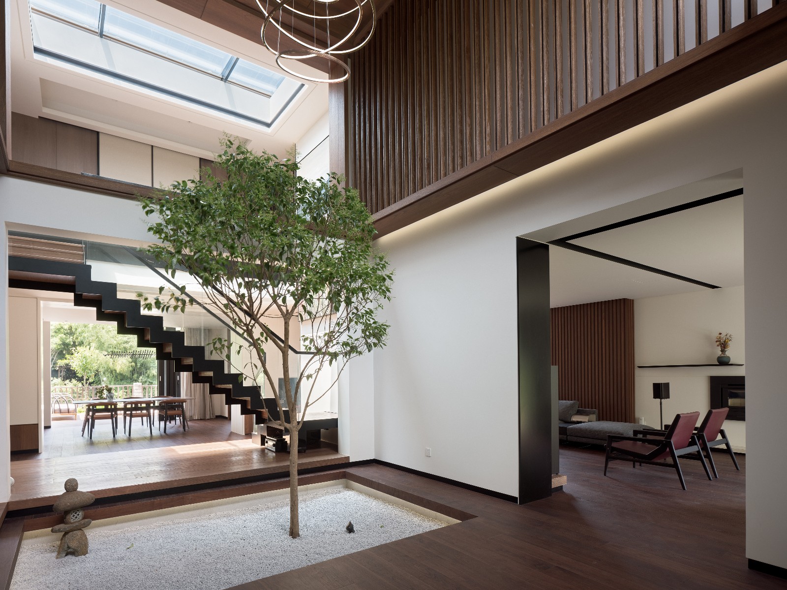 上海 376㎡树屋别墅 | VCDesign 融入自然，打造室内外一体化空间-38