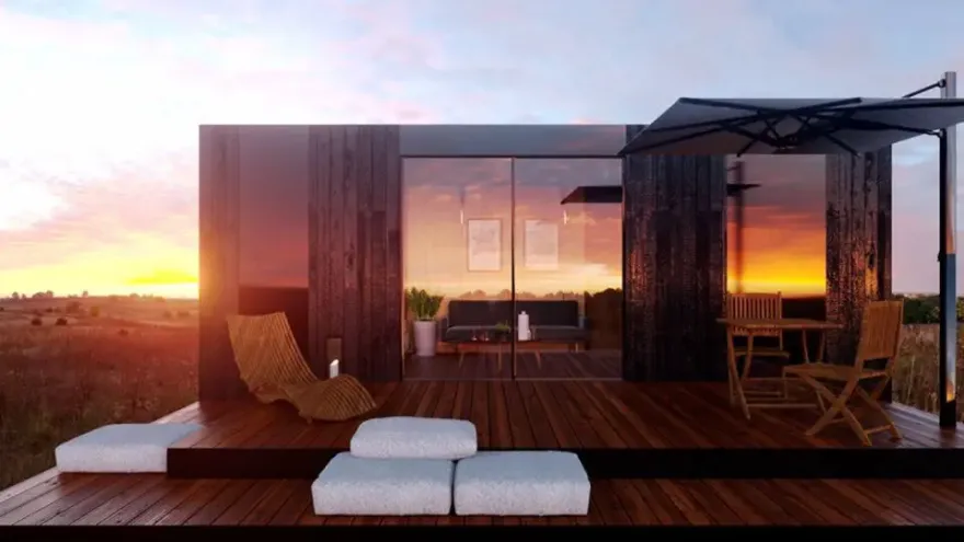 法国 Novablok 公司推出环保小型木屋-19