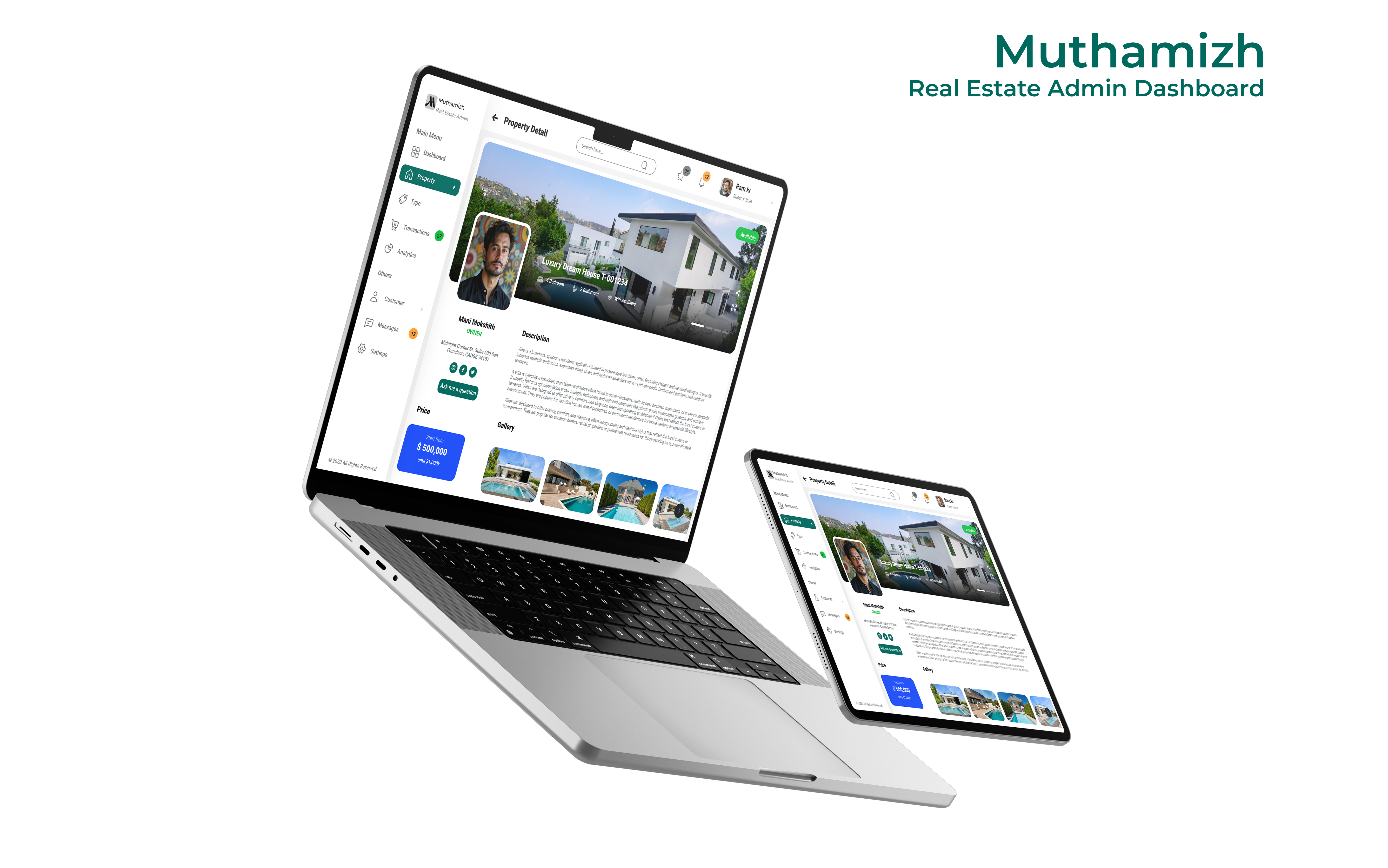 Muthamizh-Real Estate admin Dashboard-15