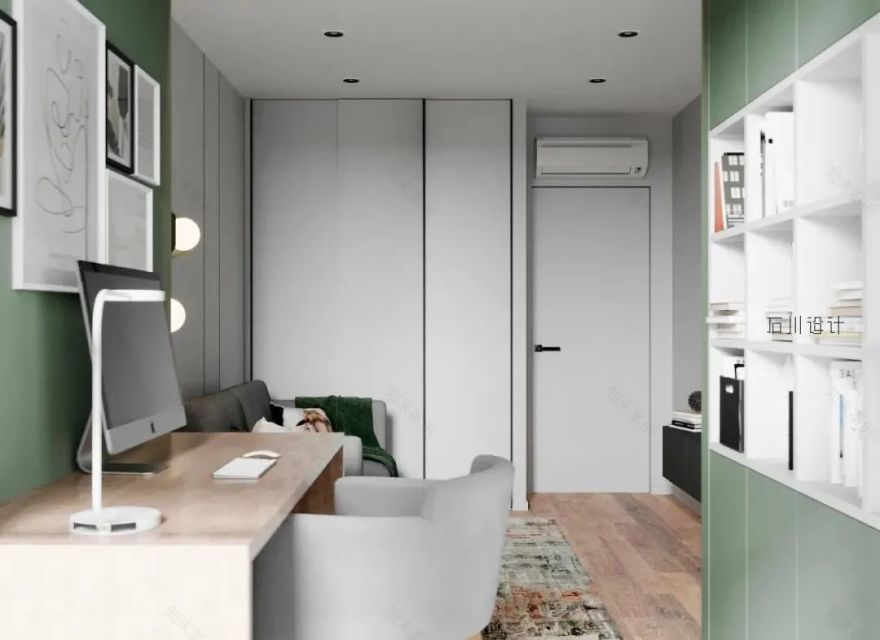 复古墨绿+原木轻奢-20