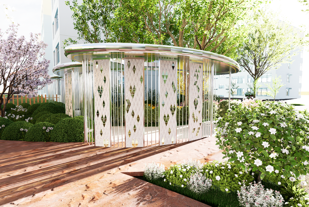 超甜江大学妹的毕设获2025年全国联合毕业设计奖！新概念“共享花园与菜园”！以生境花园为核心载体，模块化系统重构空间打造生态设计-136