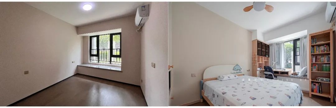 长沙·中海阅麓山142㎡现代原木风精装改造丨中国长沙丨拾素设计-35