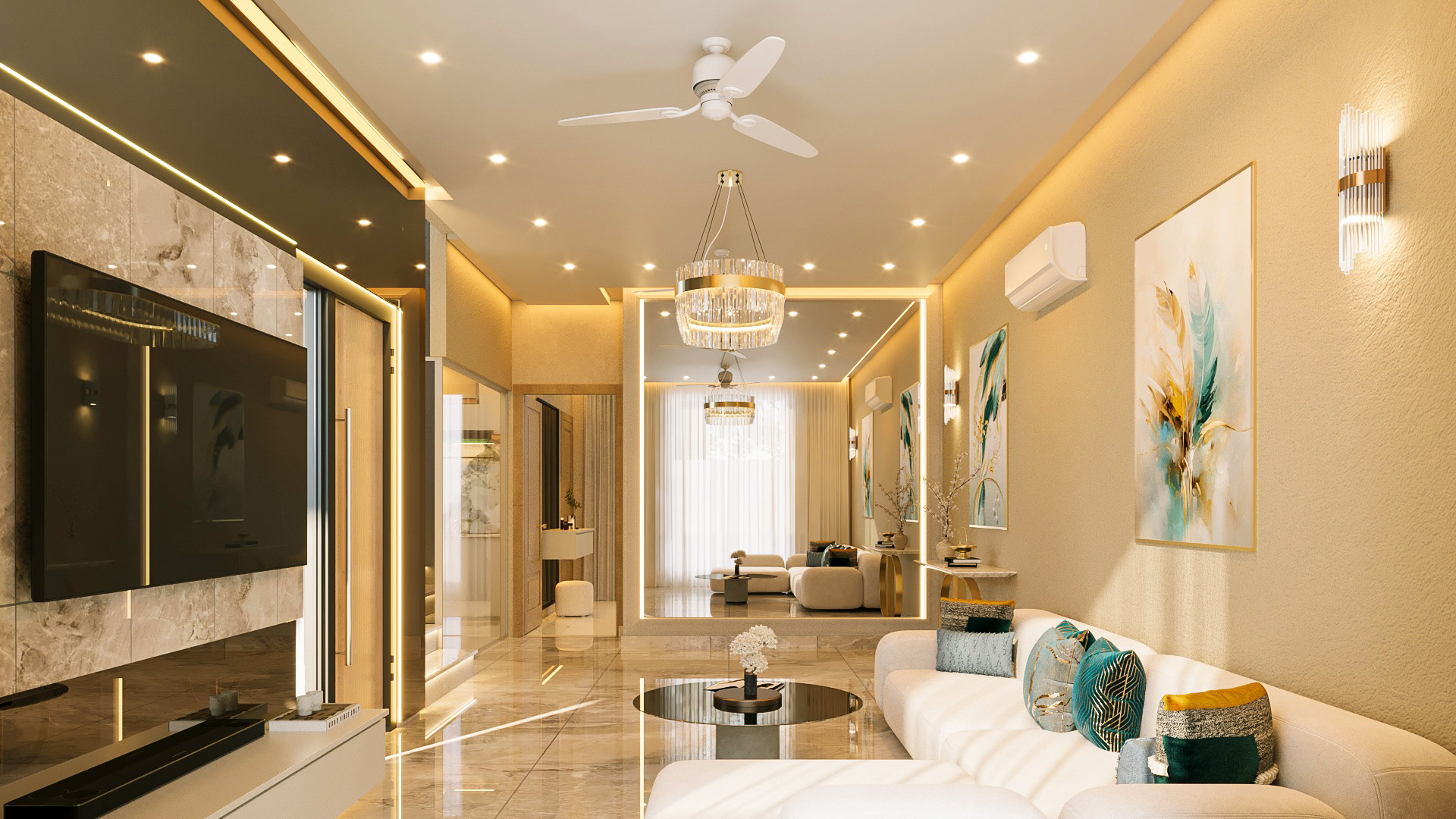 RESIDENTIAL 5 MARLA ( EXTERIOR & INTERIOR )-5