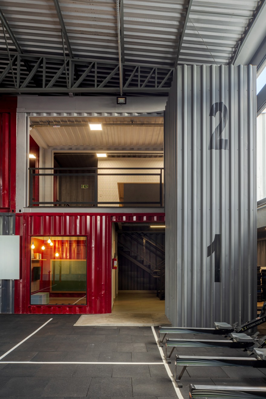 Crossfit Barracão 集装箱健身房设计-20