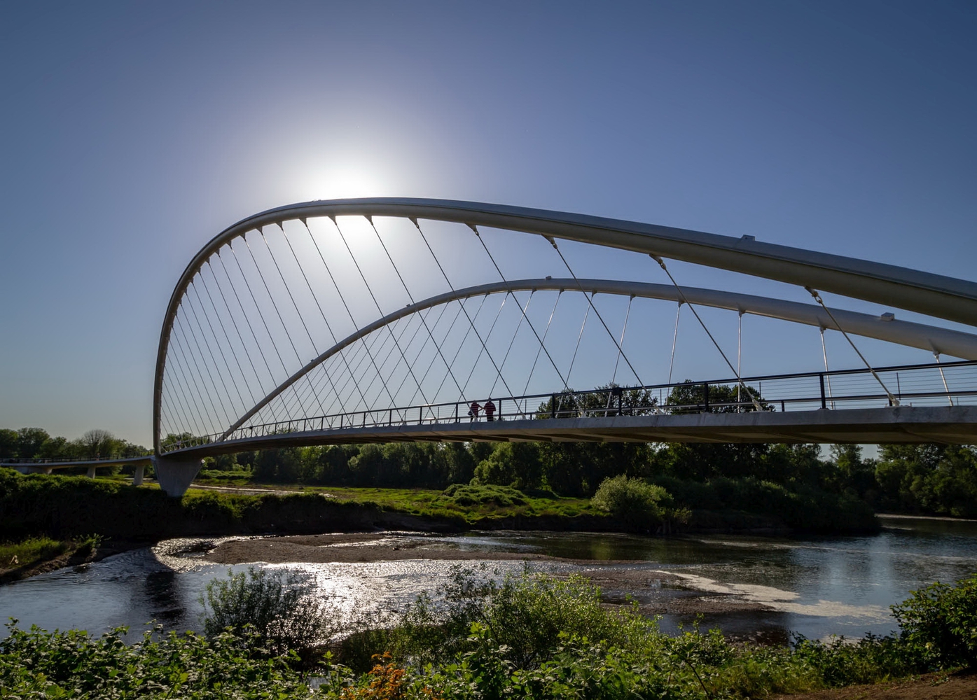 美国彼得·考特尼·明托岛自行车和人行天桥-43