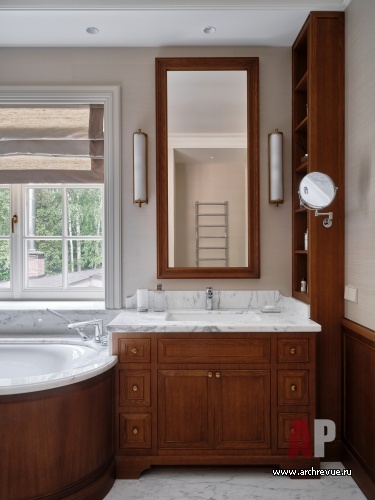 “Лесной Пейзаж  2”别墅区美式古典风格郊区别墅丨俄罗斯莫斯科-48