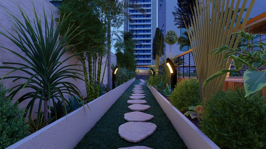 Landscape for Aljasmi Hotel -Dubai-17