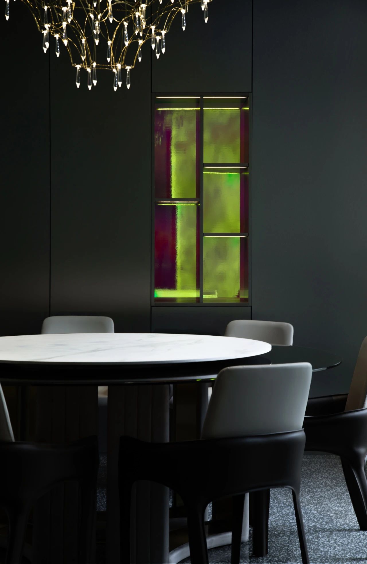 鹏 club · 山水庭院般的餐饮空间丨中国济南丨易昂设计-52