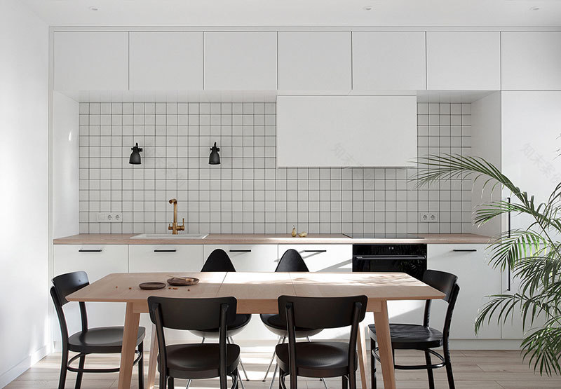 乌克兰基辅时尚简约 Airbnb 公寓设计-4