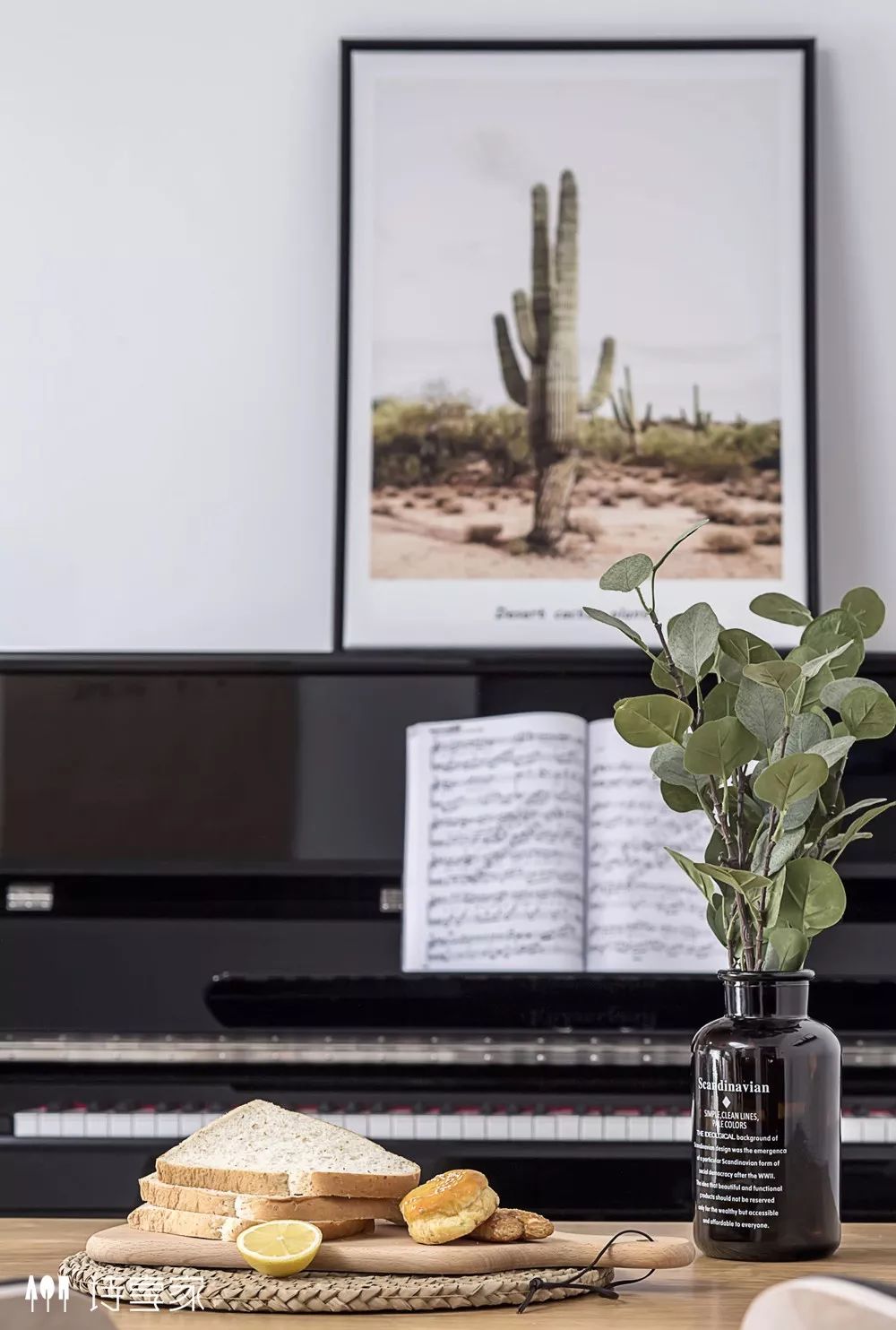 诗享家打造 133㎡北欧风美式线条清新家-0