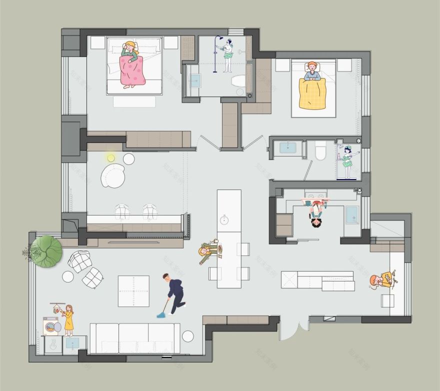 安徽合肥﹒信达天御 龙湖天境两套实景丨中国合肥丨习本设计-20