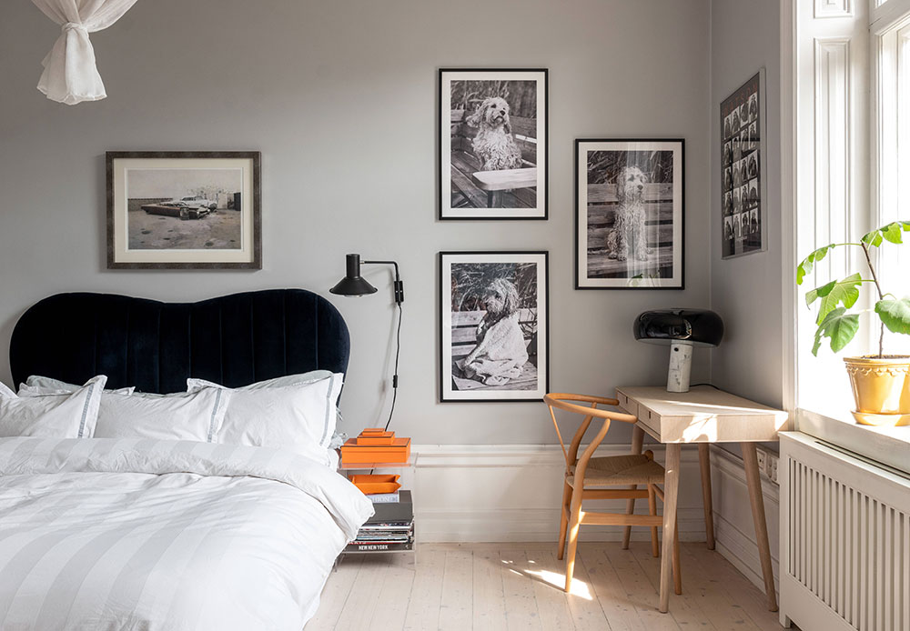 斯德哥尔摩活力蓝色公寓设计-25