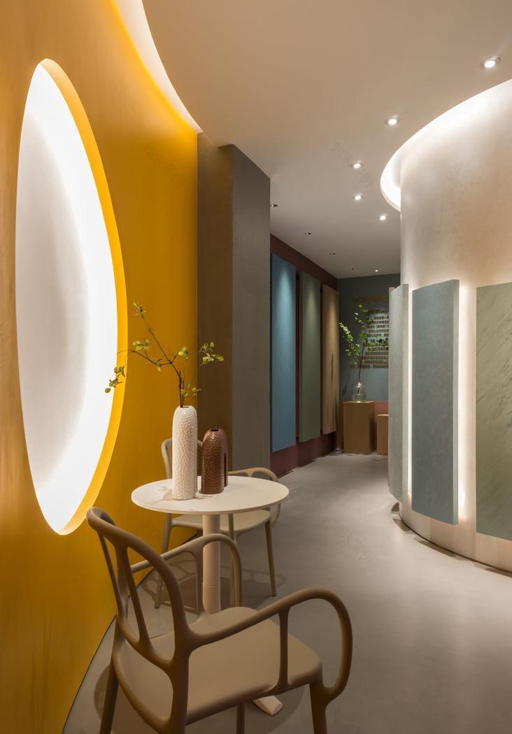 宜昌涂料展厅丨中国宜昌丨六添设计事务所-38