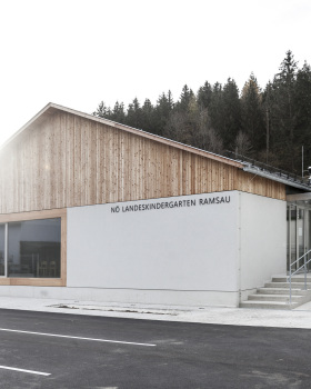 Kindergarten Ramsau 幼儿园丨奥地利丨Baukooperative