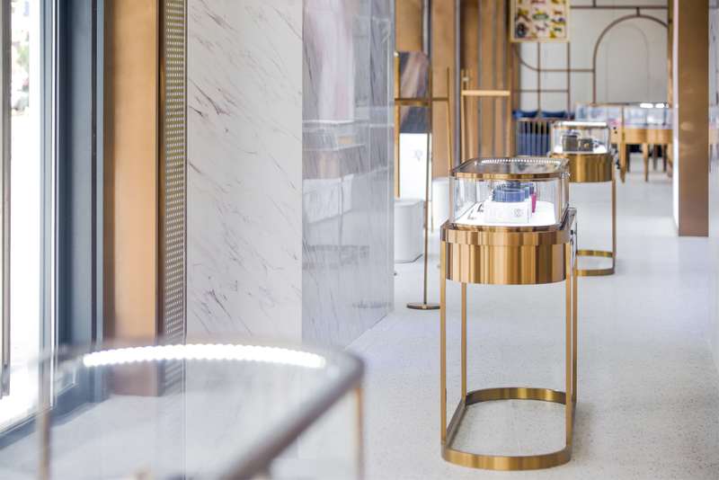 宁波绿地钻石馆——精致拱门元素打造独特视觉体验-14