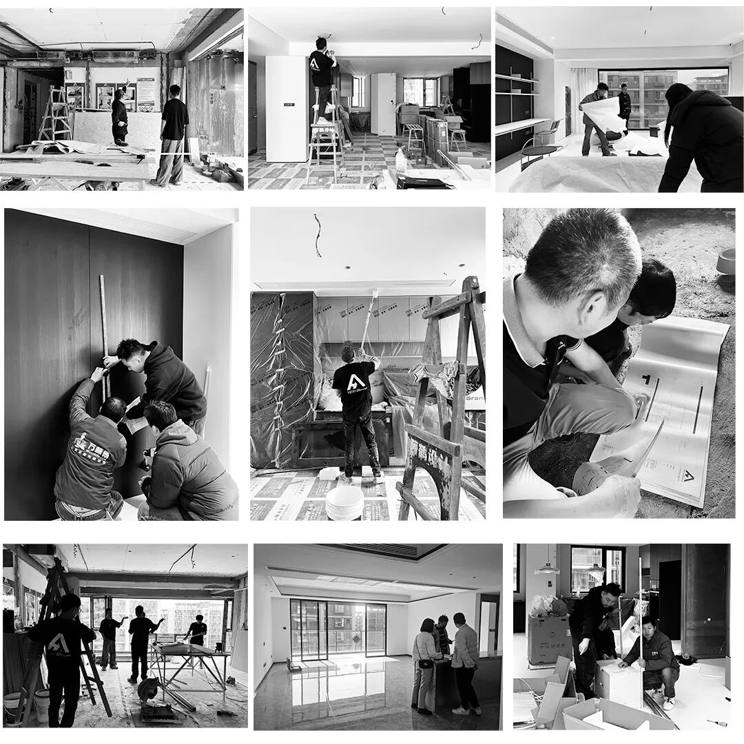 南昌阿鹤设计|砸掉几十个达不溜的精装房，也可以是无边界之家？-40