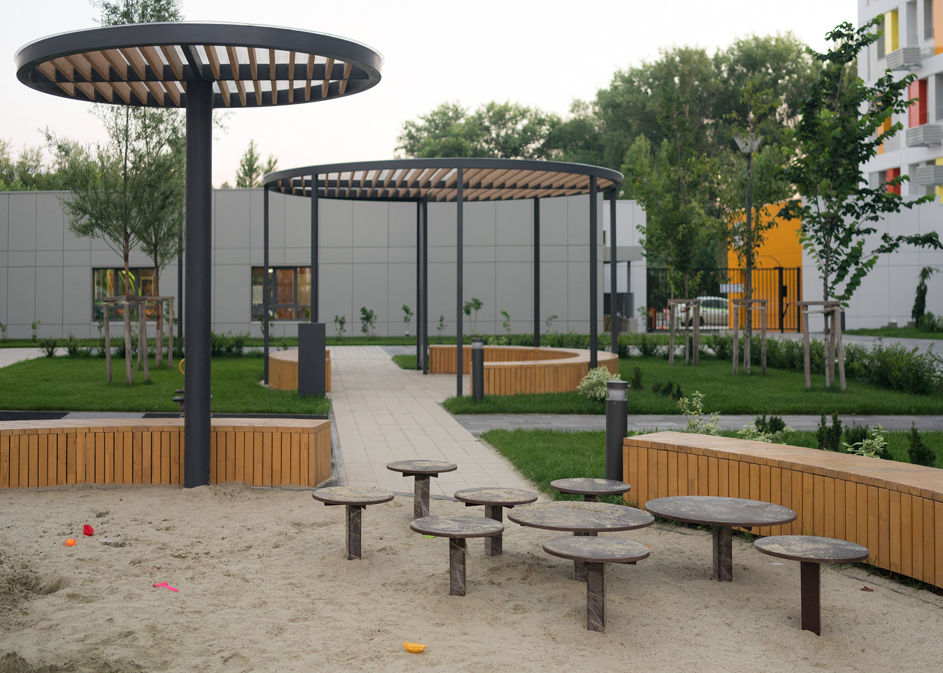 ЖК «Квартет»小区景观设计丨俄罗斯奔萨丨Farbstein-14