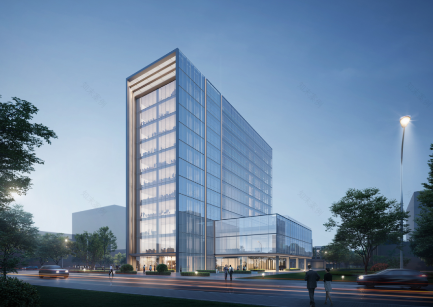 【中瀚作品】超低能耗建筑设计实践与创新——临安中心城区zx-03-10地块(新建电信大楼及办公楼项目)-0