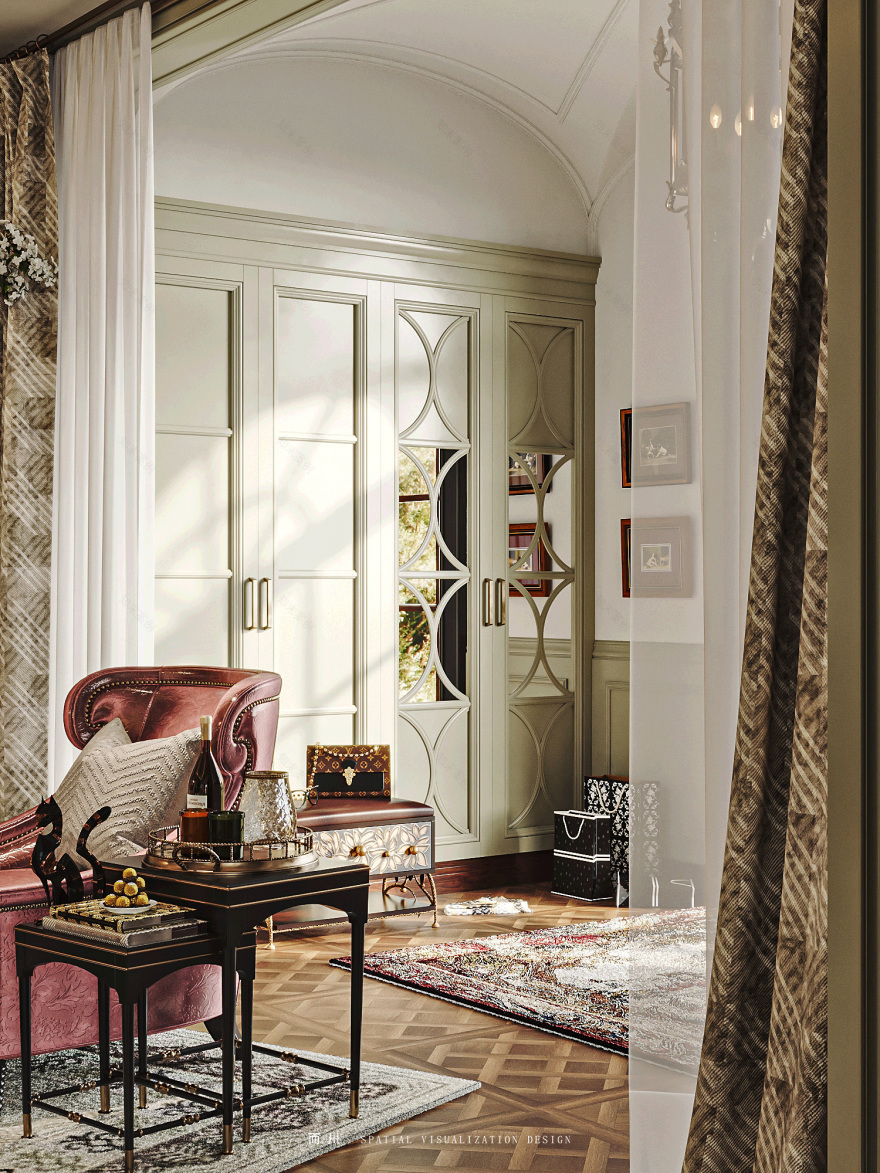 美式复古(壹)丨魔方空间设计-21