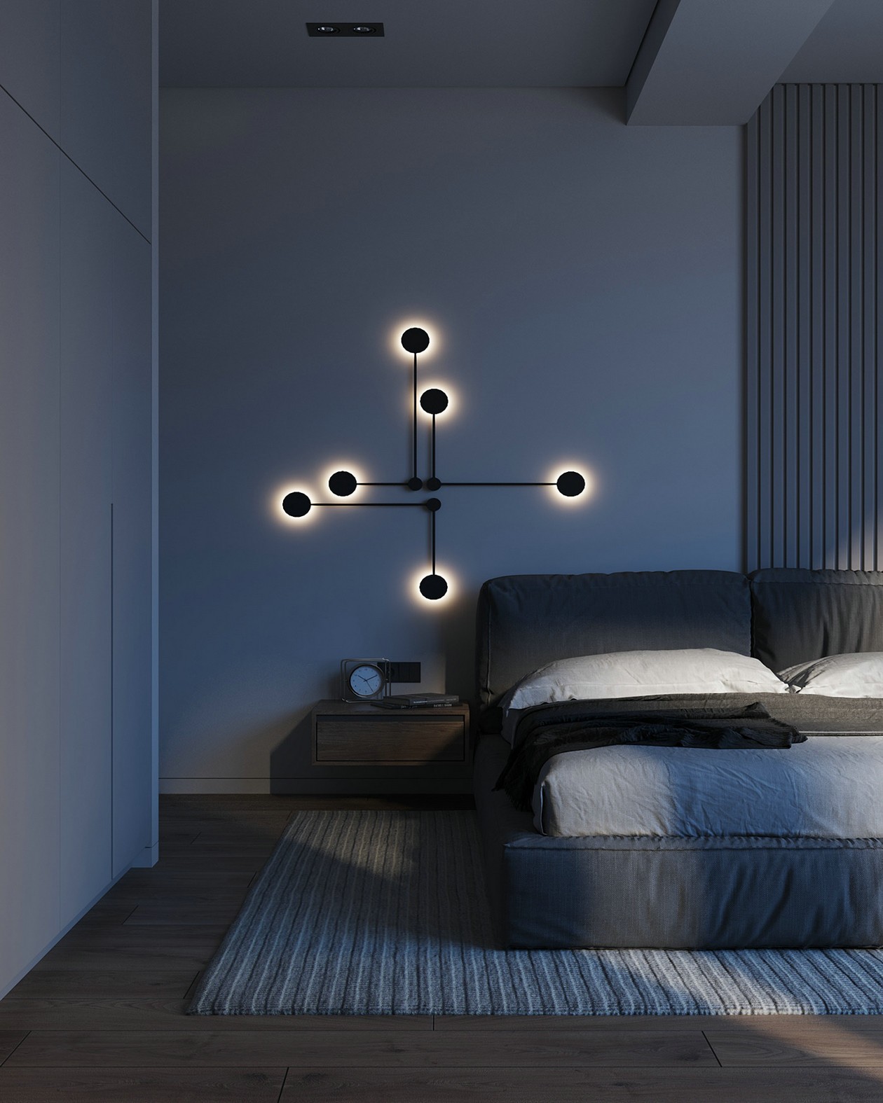 90㎡灰色系公寓设计-7