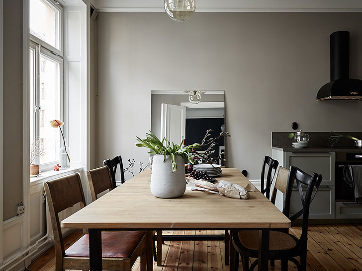 斯德哥尔摩 87 平米艺术气息浓郁的复古家居设计-10