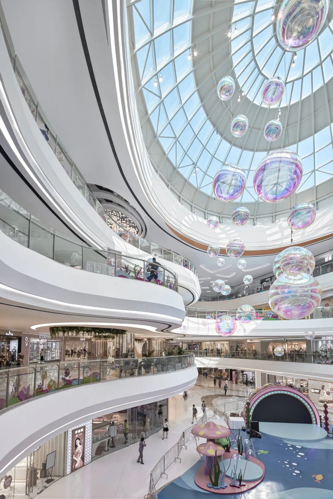 天津东丽万达商业广场丨中国天津丨深圳伍曦设计-21