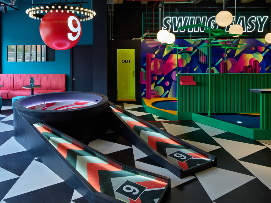 英国 Birdies Angel 高尔夫体验馆丨Shed 事务所-32