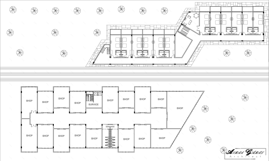Mall and Motel 项目丨开罗大学工程学院建筑系-9