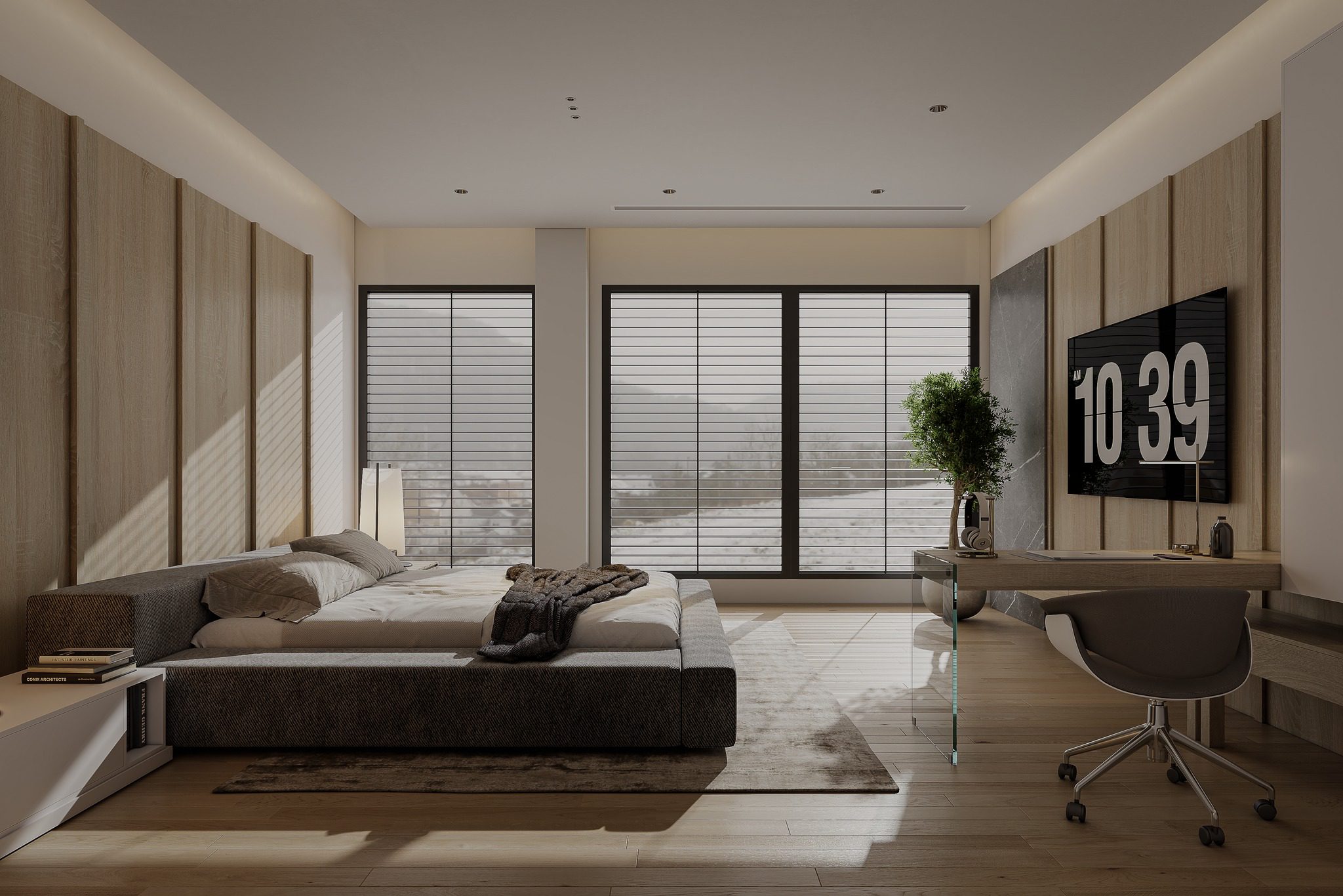 Sketchup卧室室内模型丨Duc-1