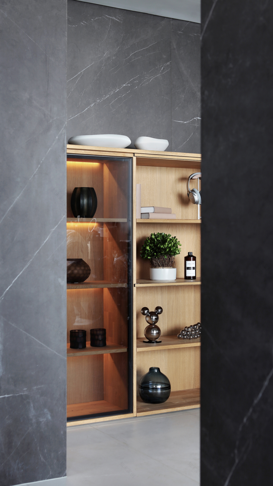 苏州玲珑湾 520m²顶级湖景复式丨中国苏州丨石木空间建筑设计-57