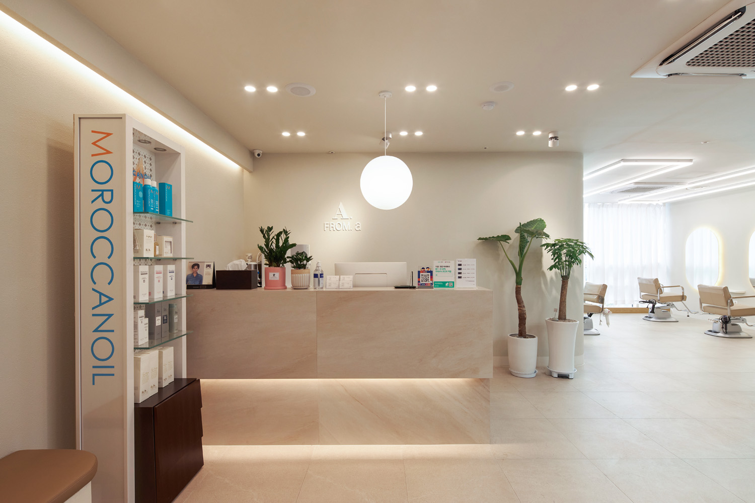 首尔高端美容沙龙 | 现代极简风格的艺术呈现-2