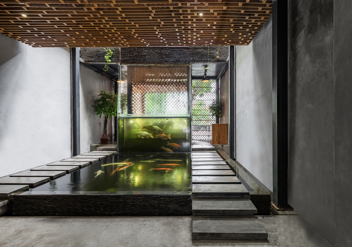 越南河内锦鲤咖啡馆-17