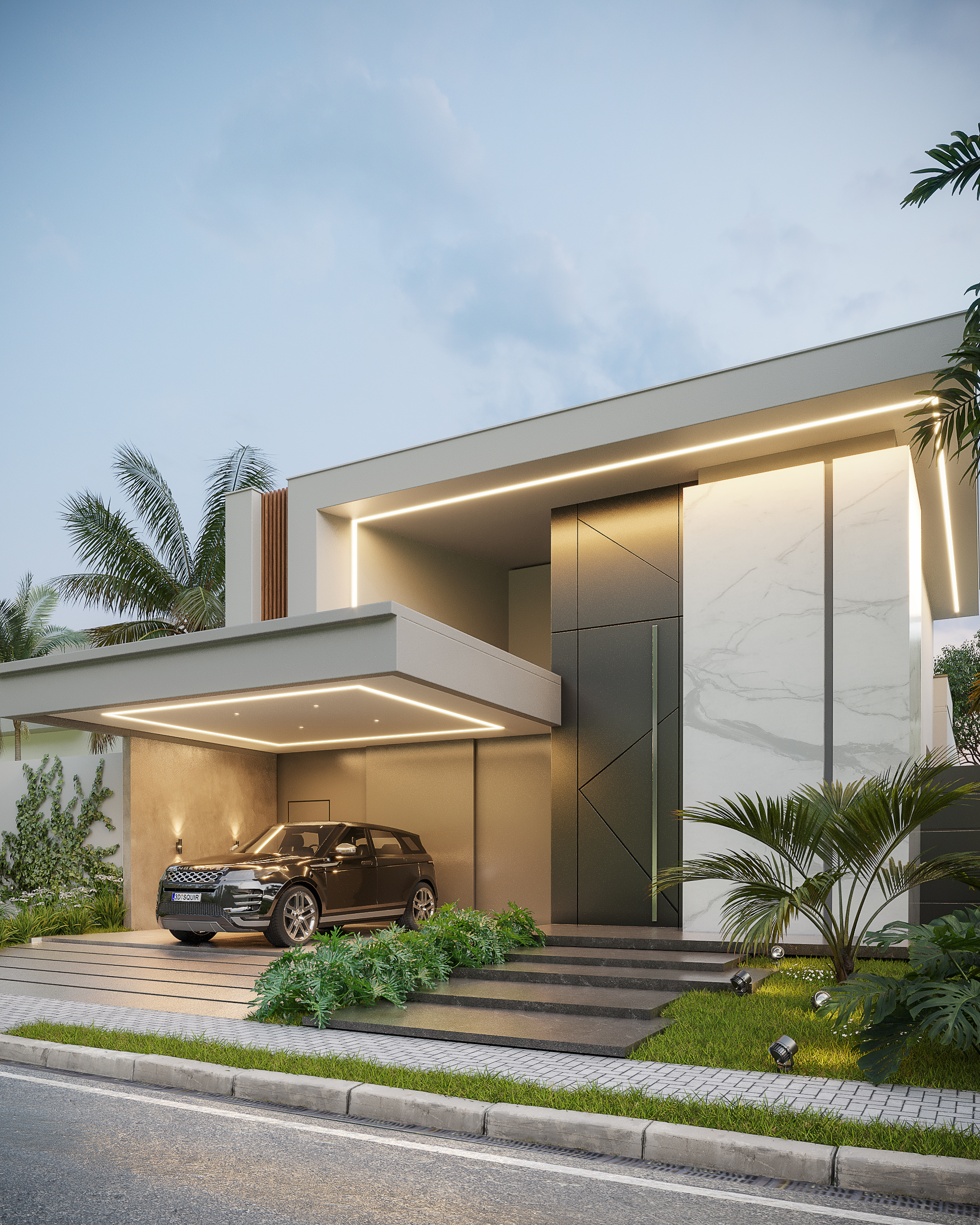 计算机生成图像住宅丨Hage 建筑事务所-6