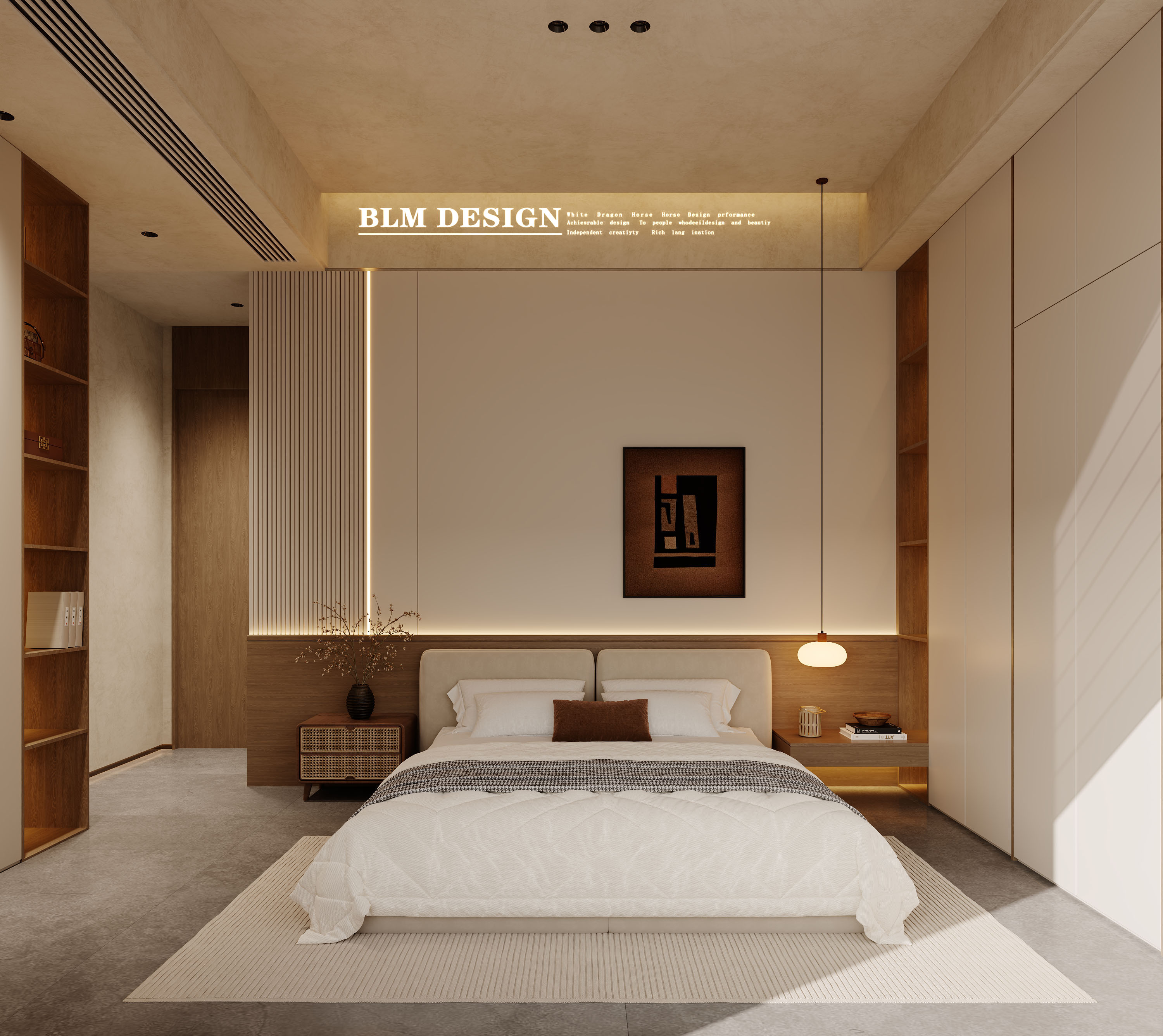 会所设计丨白龙马效果图-3