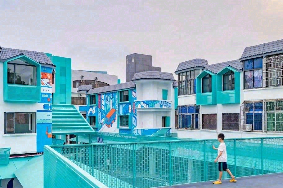 佛山龙江老街粮油饲料副食综合市场及周边改造丨中国佛山丨竖梁社-47