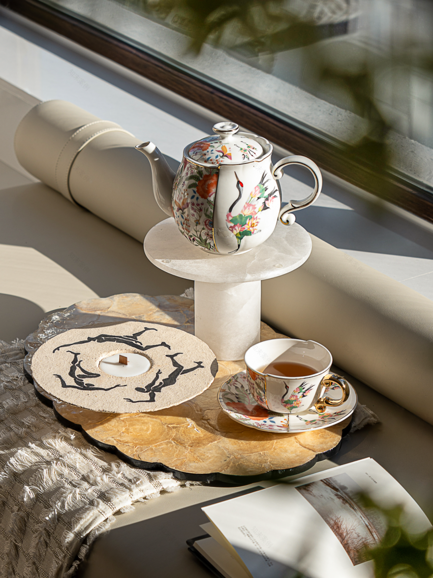 沈阳华润九悦二期174㎡样板间丨中国沈阳丨精装万景百年室内设计有限公司,软装北京靳朝晖设计有限公司-17