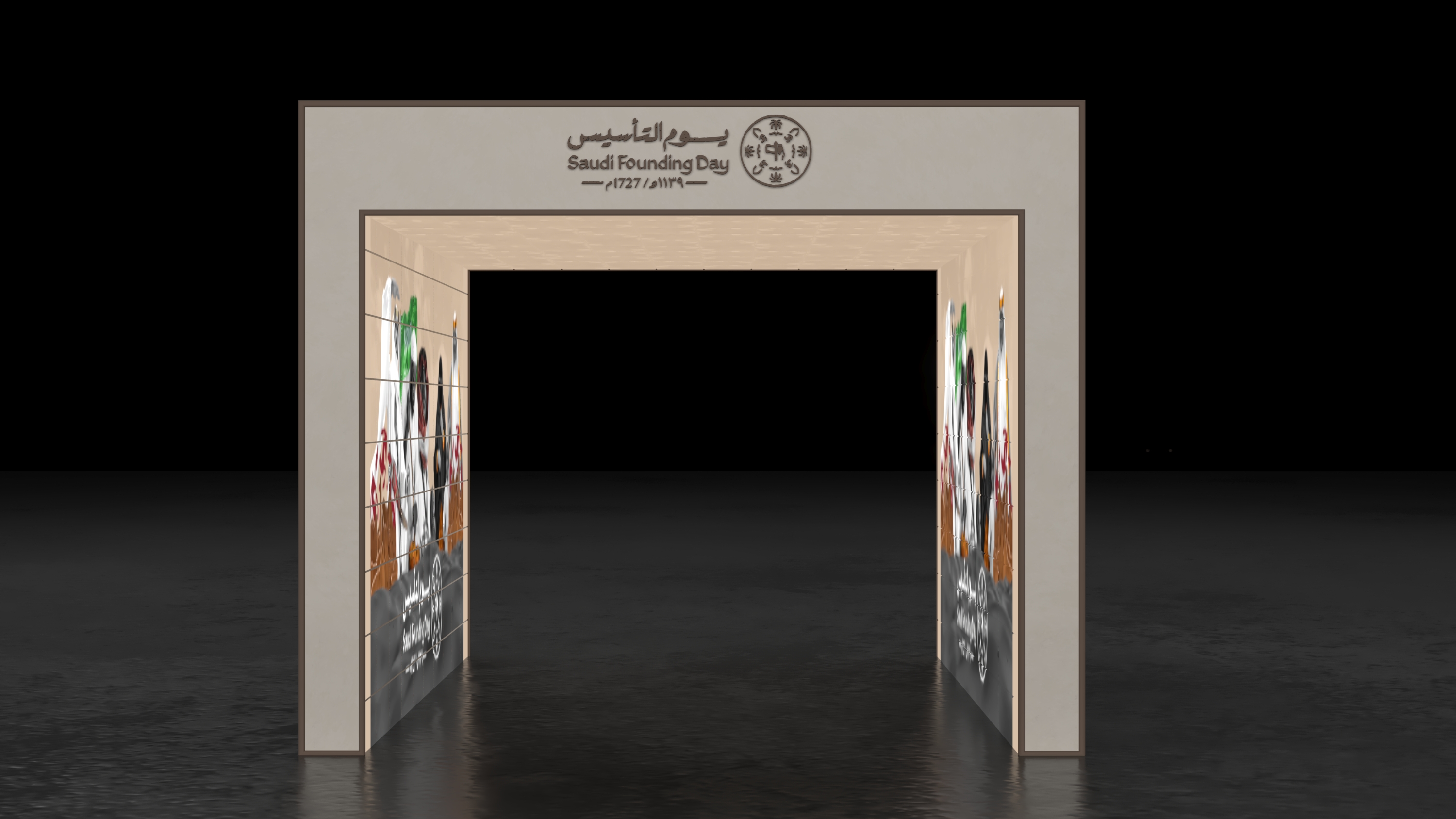 沙特建国日相关设计项目丨沙特阿拉伯利雅得-9